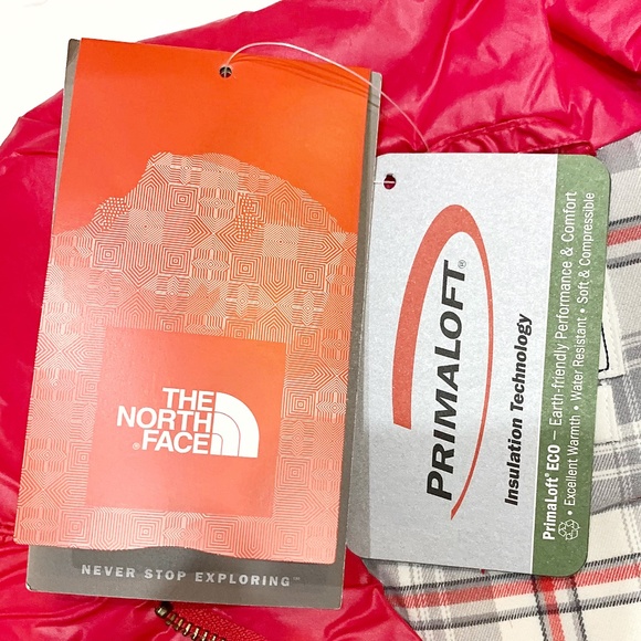 *HP* NWT North Face Barberry Pink Primaloft Vest, Sz XL - Picture 13 of 14